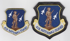 USAF Patch AIR NATIONAL GUARD, 2 PIECE SET,  3