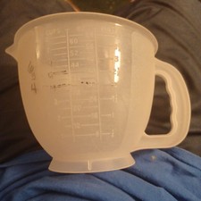 Vtg. Tupperware 8-Cup Mix-N-Stor Measuring Pitcher Bowl 500-3 picture
