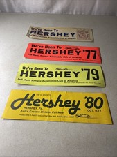 Vintage 1976-1980 We've Been To Hershey Antique Automobile Club Bumper Stickers picture