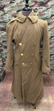 WW II ARMY TRENCH COAT- WOOL.  36 LONG picture