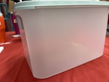 NEW Tupperware Modular Mates Rectangular Skye blue seal- #4 picture