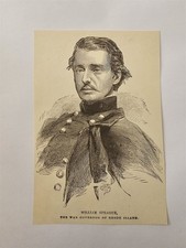 William Sprague 1883 Civil War Portrait Picture  picture
