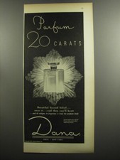 1952 Dana 20 Carats Perfume Advertisement picture