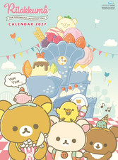 Rilakkuma  2027  Wall Calendar Yum Yum Sweets San-X Japanese 36.4x51.5cm NEW picture