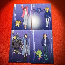 DIGIMON BEATBREAK Animate Fair Digimon Beatbreak Illustration Card Set of 4 picture