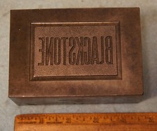 1920s BLACKSTONE MILITARY ACADEMY CADET Belt Buckle STEEL STAMPING DIE JN1099 VA picture