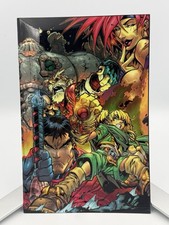 Battle Chasers #1 Chromium Wraparound Cover - Image Comics 1998 picture