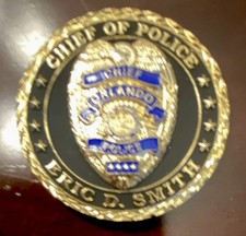 Orlando Police Chief of Police Eric D. Smith Militaria Challenge Coin picture