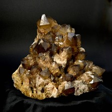 HUGE 11lb Genuine Kundalini Citrine Crystal Cluster, Excellent Natural Cognac Co picture