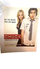 2007 Chuck: NBC TV Series Premier: Great Photo Print Ad picture
