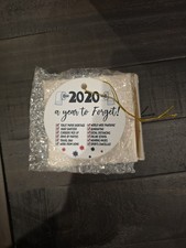 2020 A Year To Forget Christmas Ornament (COVID jokes) picture