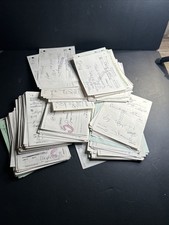 Group Of Over 200 Vintage Medical And Optometry Handwritten Prescription picture