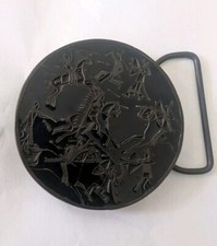 Vintage Belt Buckle Bouwerie Lane Indian Chief picture