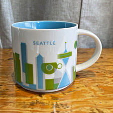 Starbucks Seattle Mug You Are Here Collection 2015 Coffee Cup 14 oz YAH picture