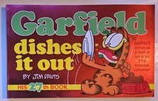 Garfield Dishes it Out Comic Book 1994 Jim Davis 27th Book picture