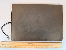 Antique 1920s Photo Album 57 Original Photos Family Canada NH Sepia Snapshots picture
