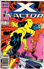 X-FACTOR #11 (1986) Cyclops: KEY- 3rd app Apocalypse: Newsstand: NM- picture