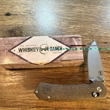 Whiskey Bent Whiskey Ranch Folding Knife picture