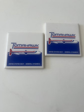 Rare United States Navy General Dynamics Tomahawk Coasters picture