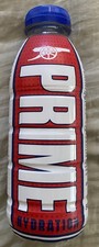 NEW ARSENAL PRIME HYDRATION DRINK 16.9 FL OZ RED WHITE BLUE V2 UK BOTTLE picture
