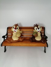 Kato Crafts Disney Chip Dale Bench Figure Statue Big Resin Display Collectible picture