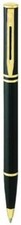 Waterman Laureat  Ballpoint Pen Black & Gold  New In Box Made In France  * picture
