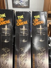 The Un-Candle Item #132 Approx 15 Tall 3 Wide Vintage Floating Candles Lot of 2 picture