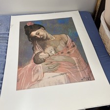 Picasso Maternite 1905 Fernand Hazan Paris French Art Print 31.5x23.5 picture