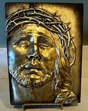 Retired Sid Dickens  “The Gift” plaque of Jesus crown of thorns picture