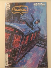 Nightwing # 122 (DC, 2025) 1st Print Signed Dan Panosian Card Stock Variant NM picture