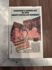 1986 Bonkers Chewy Candy New Chocolate Flavor Print Ad picture