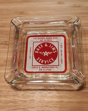 Vintage Marketing Ashtray Dale & Jims Service Seattle Washington picture