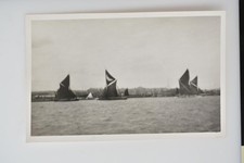 Thames Sailing Barges Sirdar Memory Sara Nelson Medway Race 1954 VTG Photo picture