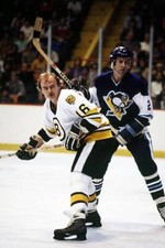 Rick Middleton Of The Boston Bruins 1970s ICE HOCKEY OLD PHOTO picture