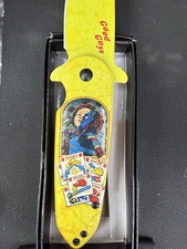 Chucky Good Guy Horror Spring Assisted Open Pocket Knife Metal picture