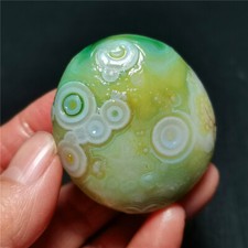 TOP 69.3G Natural Gobi agate eyes Agate/Stone Madagascar WYY3337 picture
