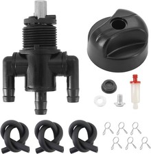 3-Way Gas Fuel Shut-Off Petcock Valve Switch 7052154 for Polaris Xplorer 300 400 picture