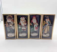 Vtg Christmas Reproductions Memories Of Santa Lot Ornaments 1890 1892 1893 1894 picture