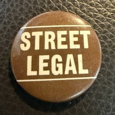Vintage 1978 BOB DYLAN promo pin Street Legal button Pinback Columbia Records picture