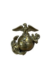 Vintage U.S. Marine Corps Brass Pin picture