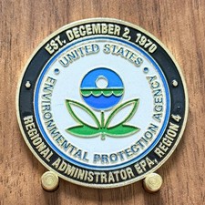US EPA Region 4 Environmental Protection Challenge Coin  W#9 picture