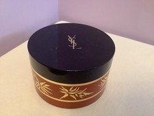 Vintage YSL Yves Saint Laurent Opium Perfumed Bath Powder 5.2 oz Container picture