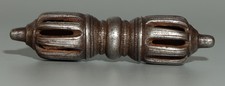 Real Rare Nice Tibet Vintage Old Buddhist Iron Vajra Dorje Amulet picture