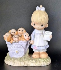 The Iconic Precious Moments Jonathan David Figurine God Loveth A Cheerful Giver picture