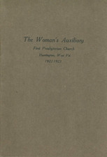 1922-23 First Presbyterian Huntington WV Woman's Auxiliary Handbook Circle List picture