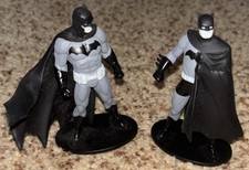 Batman DC Collectibles Black & White Mini Figures 2019 Lot Of 2 picture