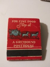 Vintage Matches From The Greyhound Post House picture