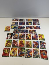Lot of (34) Fleer Ultra X-Men 1995 Marvel Cards Greatest Battles Gen X X-force picture