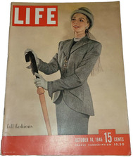 October 14, 1946 LIFE Magazine Old 40s ads WWII War era ad  Oct. 10 picture