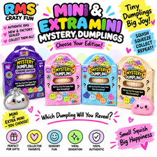 RMS Crazy Fun Mini Mystery Dumpling Squishy You Choose Edition NEW picture
